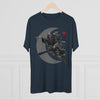 Spectre Gunship Insignia - Triblend Athletic Shirt T-Shirt Printify 