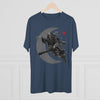 Spectre Gunship Insignia - Triblend Athletic Shirt T-Shirt Printify 