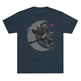 Spectre Gunship Insignia - Triblend Athletic Shirt T-Shirt Printify S Tri-Blend Vintage Navy 
