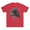 Spectre Gunship Insignia - Triblend Athletic Shirt T-Shirt Printify S Tri-Blend Vintage Red 
