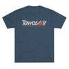 Tower Airlines Persian Gulf Triblend Athletic Shirt T-Shirt Printify Tri-Blend Indigo S 