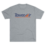 Tower Airlines Persian Gulf Triblend Athletic Shirt T-Shirt Printify Tri-Blend Premium Heather S 