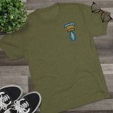 Triple Threat Shirt - Unisex Tri-Blend Crew Tee T-Shirt Printify 