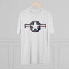 United States Air Forces DISTRESSED Insignia - Triblend Athletic Shirt T-Shirt Printify 