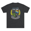 University of Pineland Commo - Full Color Edition - Triblend Athletic Shirt T-Shirt Printify Tri-Blend Vintage Black S 