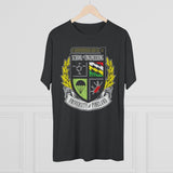 University of Pineland Engineering - Full Color Edition - Triblend Athletic Shirt T-Shirt Printify 