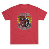 University of Pineland Triblend Athletic Shirt T-Shirt Printify Tri-Blend Vintage Red S 
