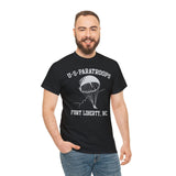 US Paratroops Fort Liberty Retro Distressed Standard Fit Shirt T-Shirt Printify 