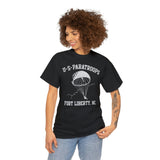 US Paratroops Fort Liberty Retro Distressed Standard Fit Shirt T-Shirt Printify 