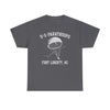 US Paratroops Fort Liberty Retro Distressed Standard Fit Shirt T-Shirt Printify Charcoal S 