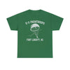 US Paratroops Fort Liberty Retro Distressed Standard Fit Shirt T-Shirt Printify Turf Green S 