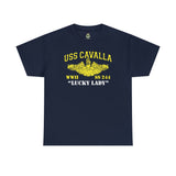 USS Cavalla WWII Submarine Standard Fit Shirt T-Shirt Printify Navy L 