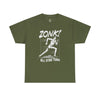Zonk All Star Team Standard Fit Shirt T-Shirt Printify S Military Green 
